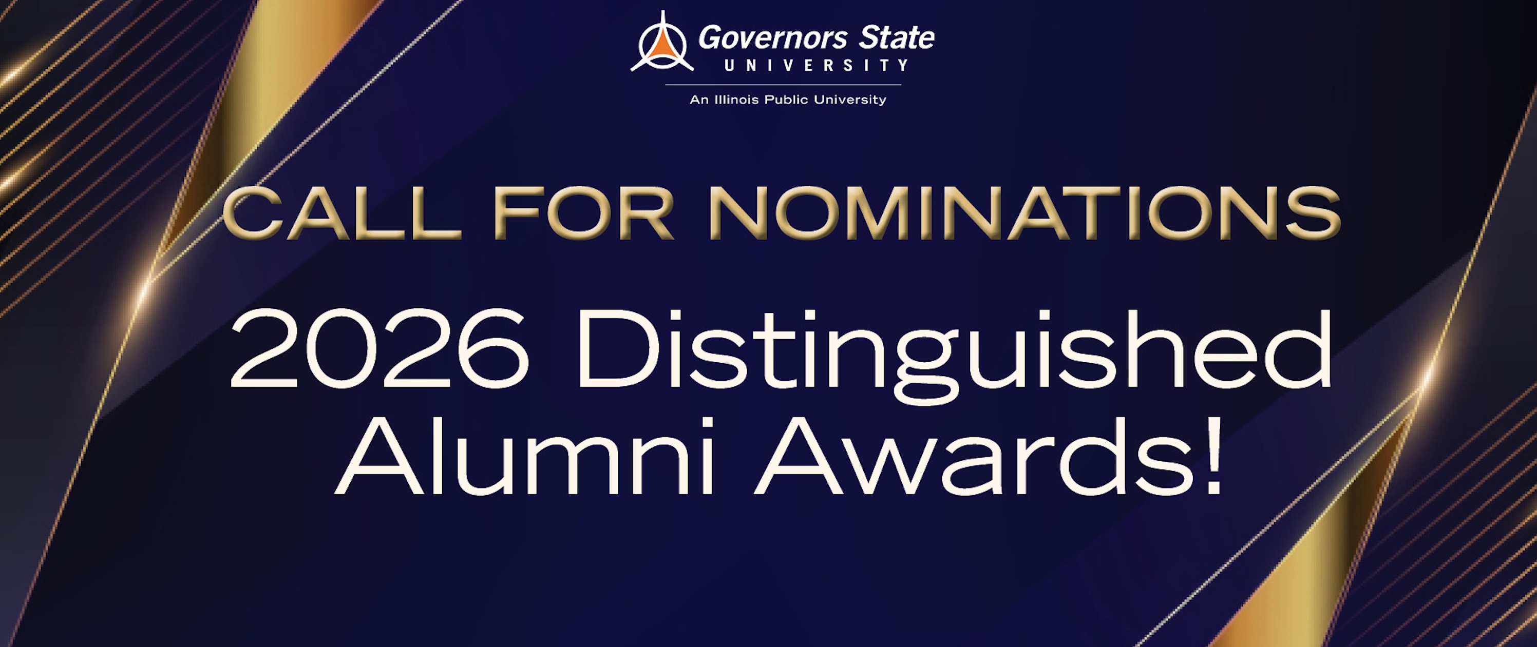 Call for Nominations for 2026 Distinguished Alumni Awards!